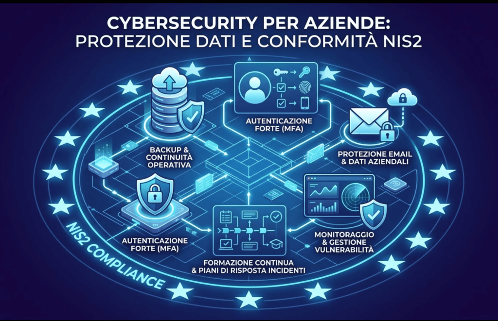 Cybersecurity per aziende